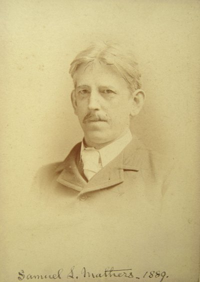 Samuel Liddell Mathers (1854-1918), 1889 von English Photographer